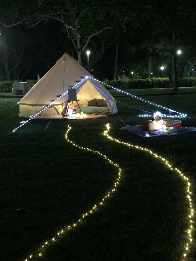 Glamping Kaki - Medium Bell Tent Singapour Extérieur photo