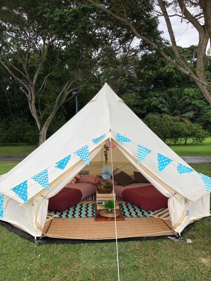 Glamping Kaki - Medium Bell Tent Singapour Extérieur photo