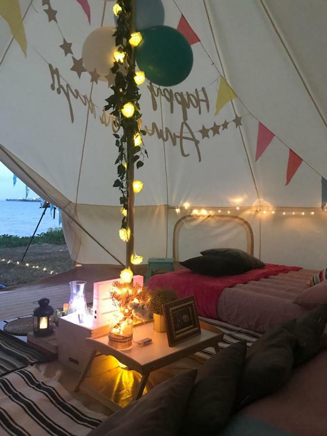 Glamping Kaki - Medium Bell Tent Singapour Extérieur photo