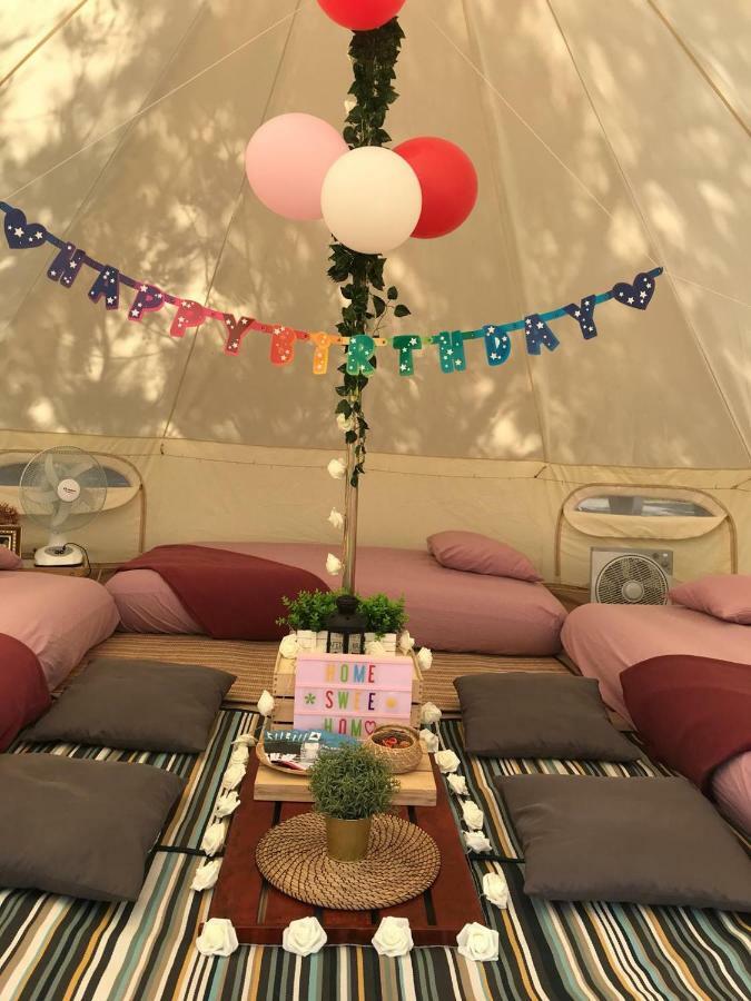 Glamping Kaki - Medium Bell Tent Singapour Extérieur photo