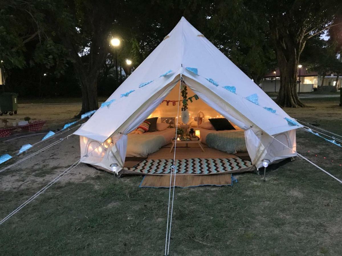 Glamping Kaki - Medium Bell Tent Singapour Extérieur photo