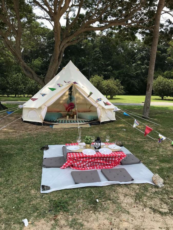 Glamping Kaki - Medium Bell Tent Singapour Extérieur photo