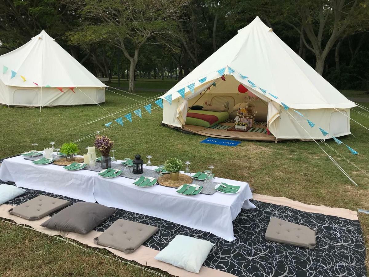 Glamping Kaki - Medium Bell Tent Singapour Extérieur photo